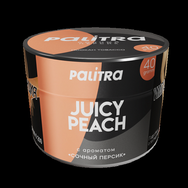 Табак Palitra Juicy Peach Сочный Персик 40 грамм в Турции
