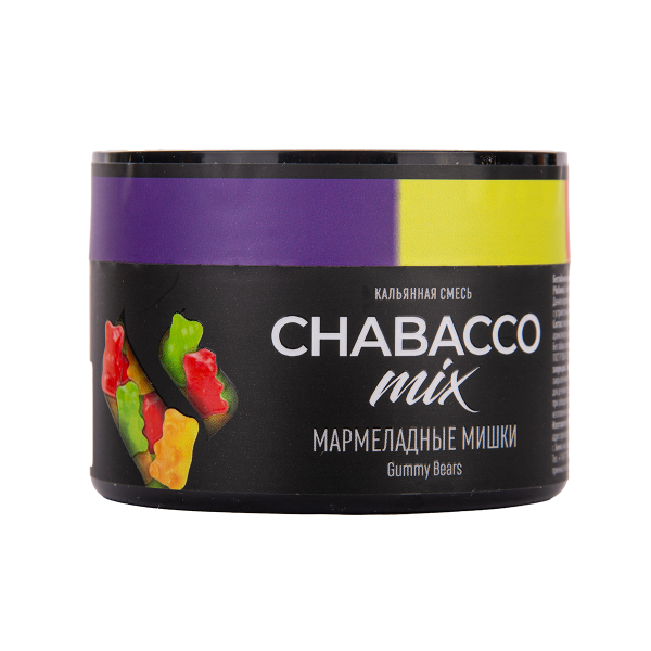 Бестабачная смесь Chabacco Medium Mix Gummy Bears 40 грамм в Турции