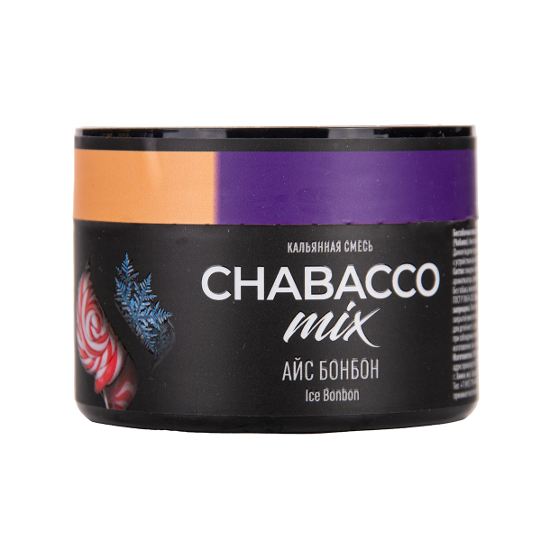 Бестабачная смесь Chabacco Mix Medium Ice Bonbon 40 грамм в Турции