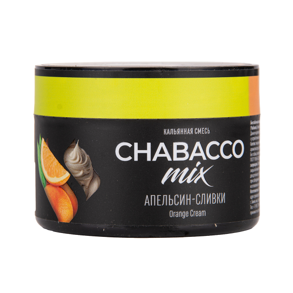 Бестабачная смесь Chabacco Mix Medium Orange Cream 40 грамм в Турции