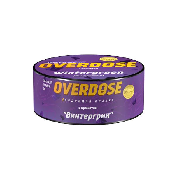 Табак Overdose Wintergreen 25 грамм в Турции