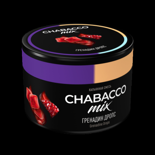 Смесь Chabacco Mix Grenadine Drops Гренадин Дропс  Medium 40 грамм в Турции