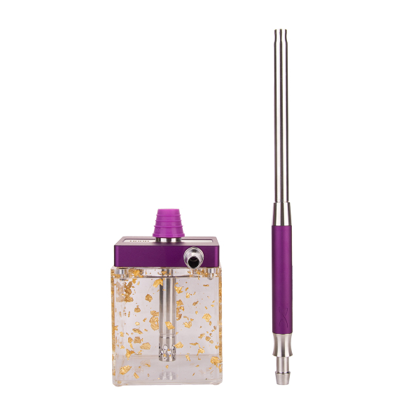 Кальян Hoob Subatom Royal Purple X Ss | Cube Mini Gold в Турции