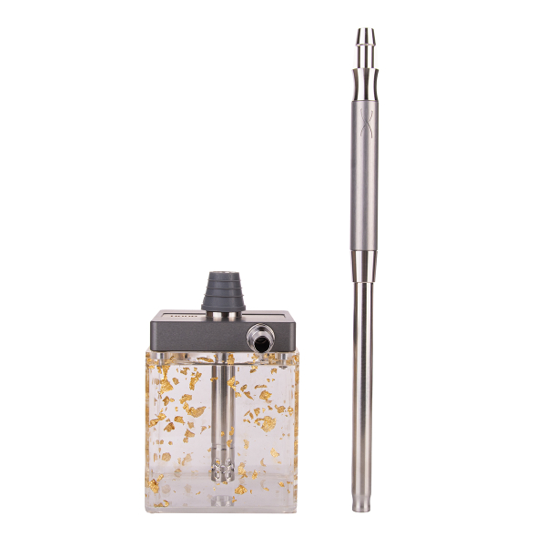 Кальян Hoob Subatom Space Grey X Ss | Cube Mini Gold в Турции