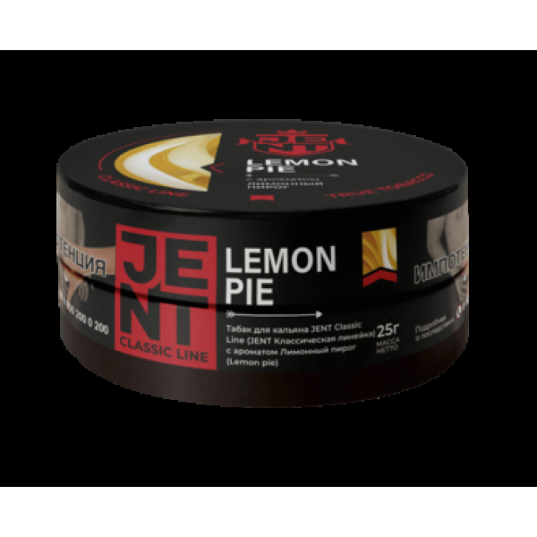 Табак Jent Lemon Pie Лимонный Пирог 25 грамм в Турции