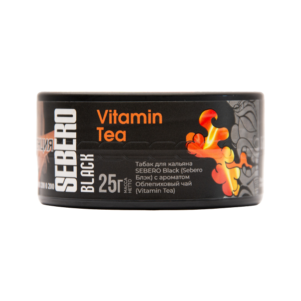 Табак Sebero Black Black Vitamin Tea 25 грамм в Турции