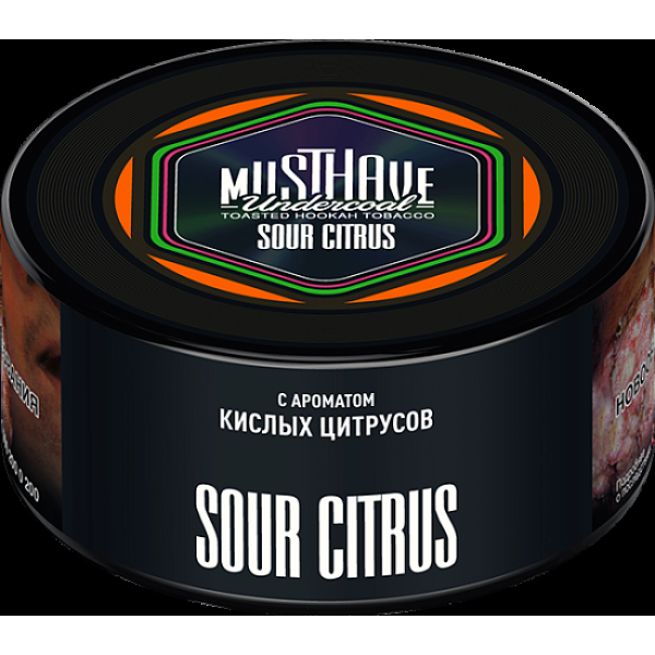 Табак Must Have Sour Citrus 125 грамм в Турции