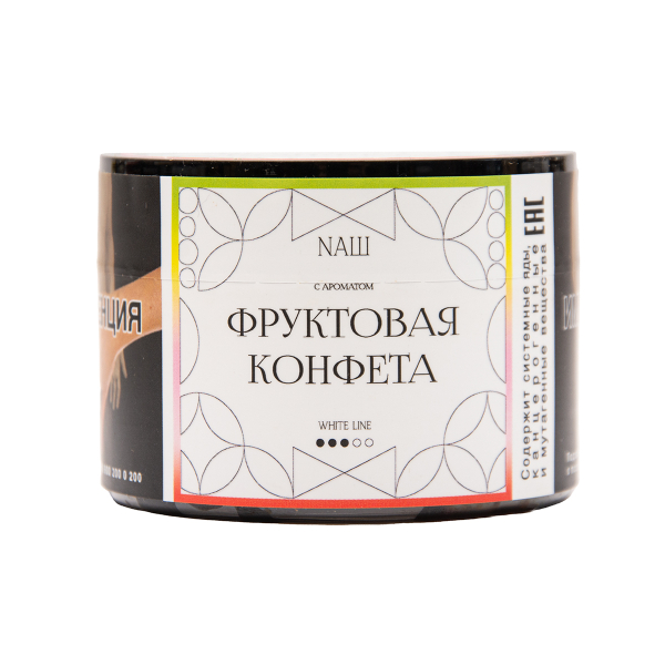 Табак NАШ White Фруктовая Конфета 40 грамм в Турции