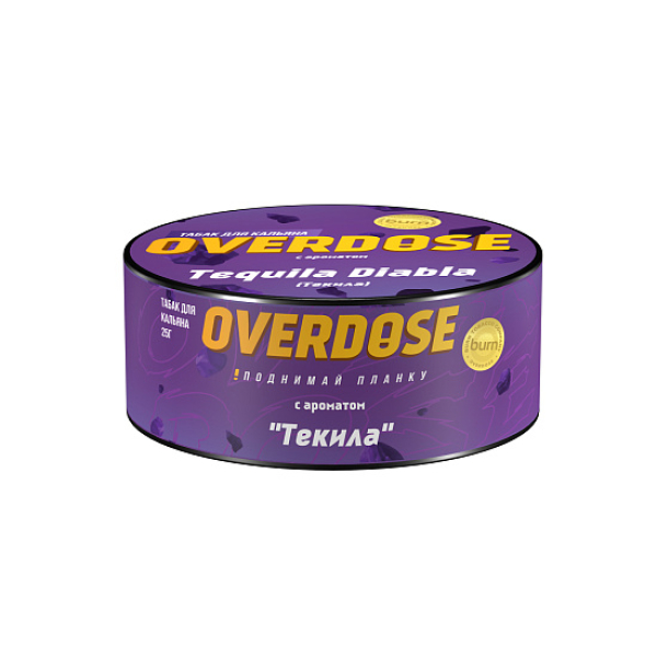 Табак Overdose Tequila Diabla 25 грамм в Турции