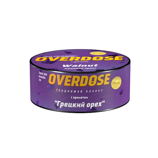 Табак Overdose Walnut 25 грамм в Турции