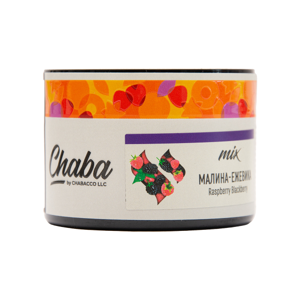 Безникотиновая смесь Chaba Mix Raspberry Blackberry Nicotine Free 40 грамм в Турции