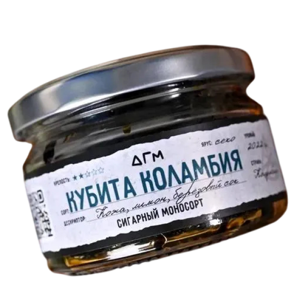 Табак Dogma Кубита Коламбия Секо Кожа Лимон Берёзовый Сок 80 грамм в Турции