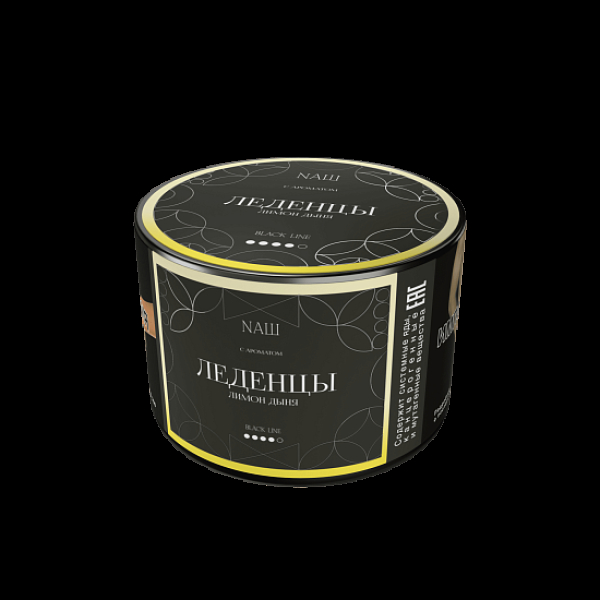 Табак Nаш Black Леденцы Лимон Дыня 40 грамм в Турции