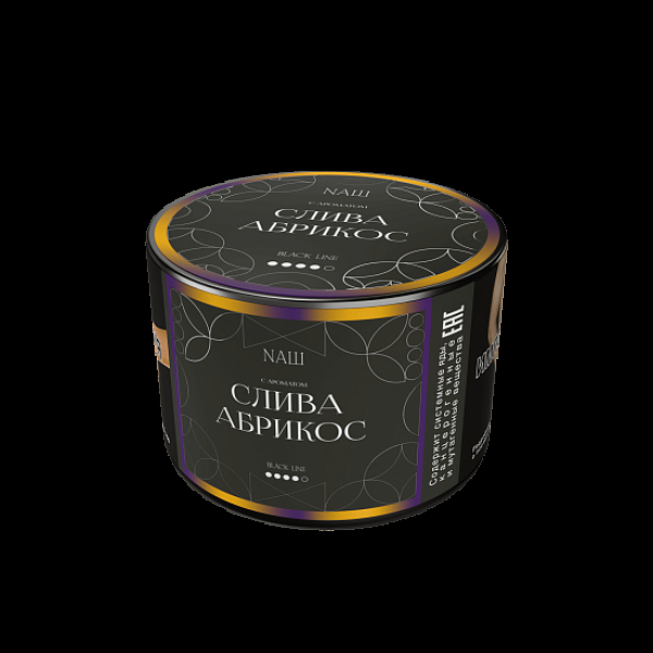 Табак Nаш Black Слива Абрикос 40 грамм в Турции