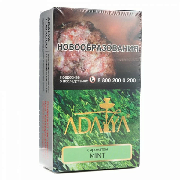 Табак Adalya Mint Мята 200 грамм в Турции