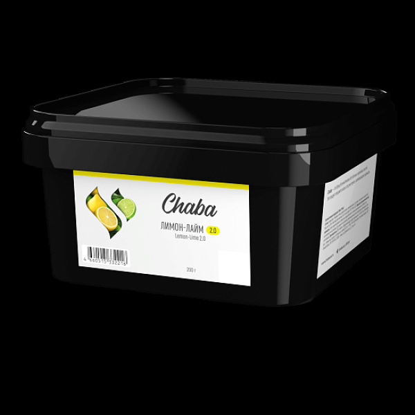 Безникотиновая смесь Chaba Lemon Lime 2.0 Лимон Лайм 200 грамм в Турции
