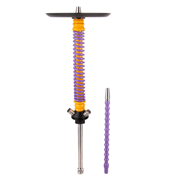 Кальян Mamay Customs Coilover Большой  Жёлтый Сирень в Турции