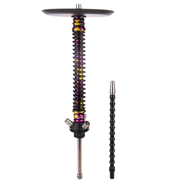 Кальян Mamay Customs Coilover Большой   Пурпурный/золотой Камуфляж Чёрный в Турции