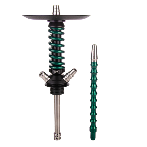 Кальян Mamay Customs Coilover Micro  Чёрный Зелёный Лак в Турции