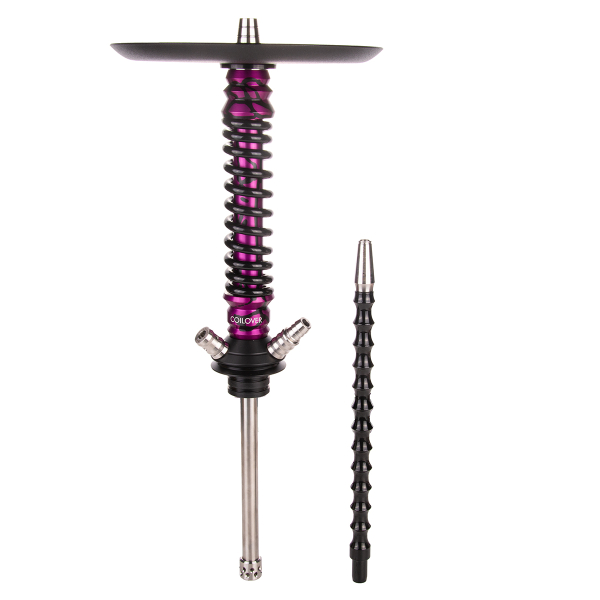 Кальян Mamay Customs Coilover Mini  Пурпурный Сплеш Чёрный в Турции