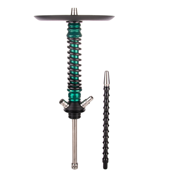 Кальян Mamay Customs Coilover Mini  Зелёный Лак Чёрный в Турции