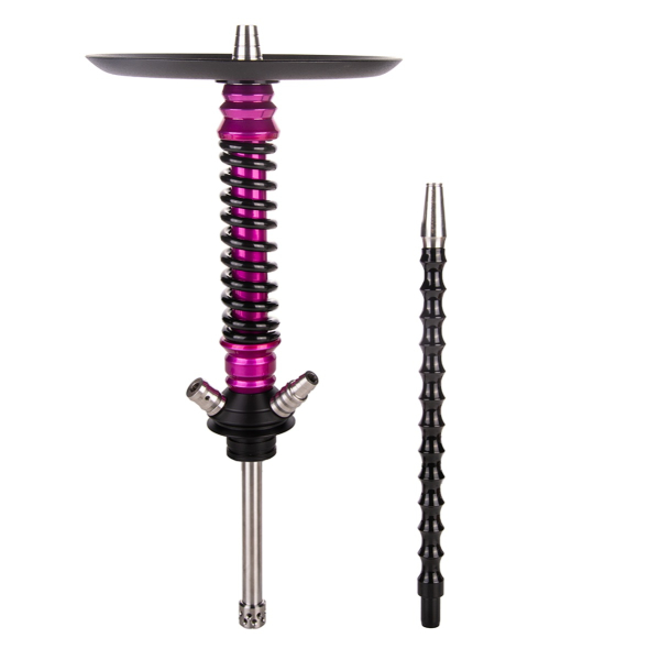 Кальян Mamay Customs Coilover Mini  Розовый Лак Чёрный в Турции