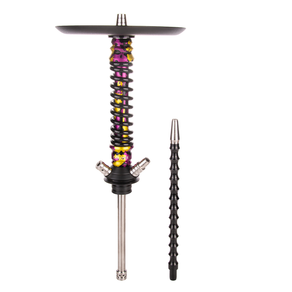 Кальян Mamay Customs Coilover Mini   Пурпурный/золотой Камуфляж Чёрный в Турции