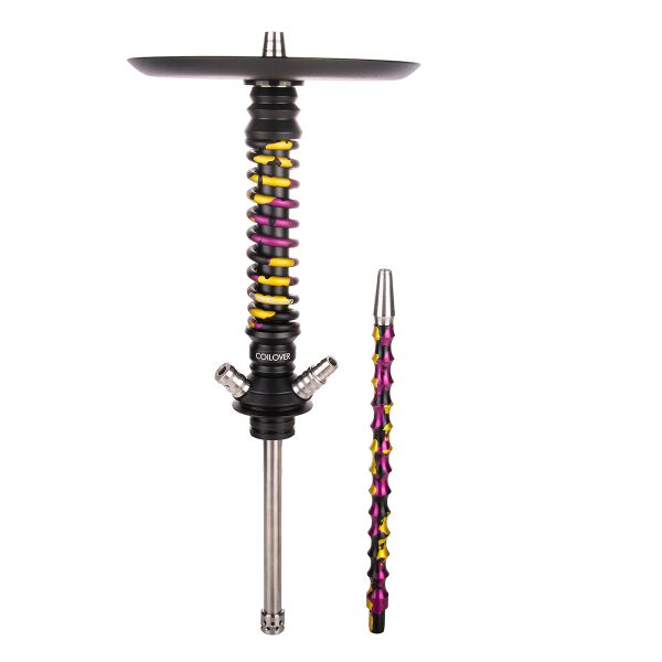 Кальян Mamay Customs Coilover Mini   Чёрный Пурпурный/золотой Камуфляж в Турции