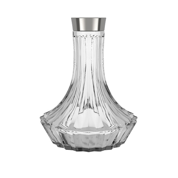 Колба Alpha Hookah Craft Twistlock На Резьбе Прозрачная  Silver в Турции