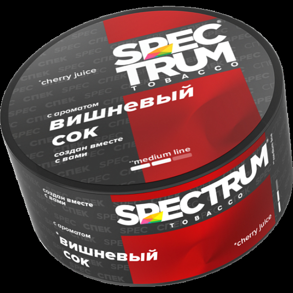 Табак Spectrum Medium Line Cherry Juice 25 грамм в Турции