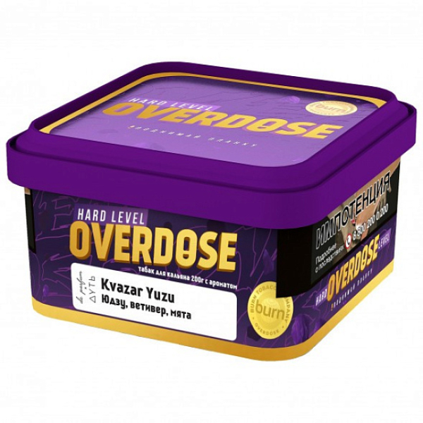 Табак Overdose Kvazar Yuzu 200 грамм в Турции