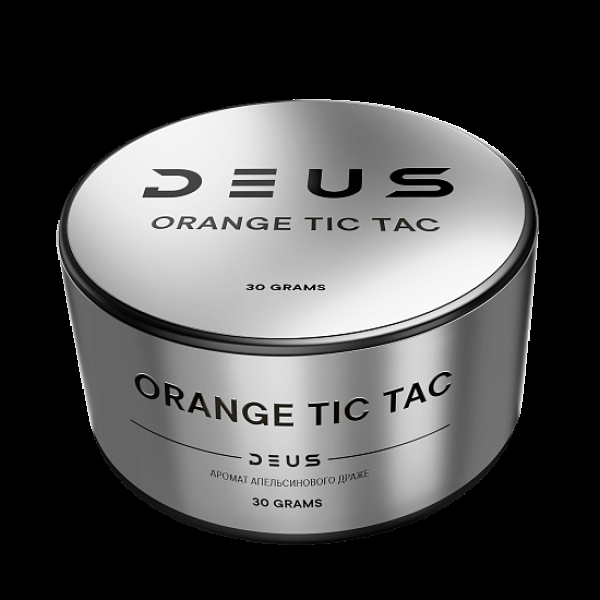 Табак Deus Orange Tic Tac Апельсиновое Драже 30 грамм в Турции