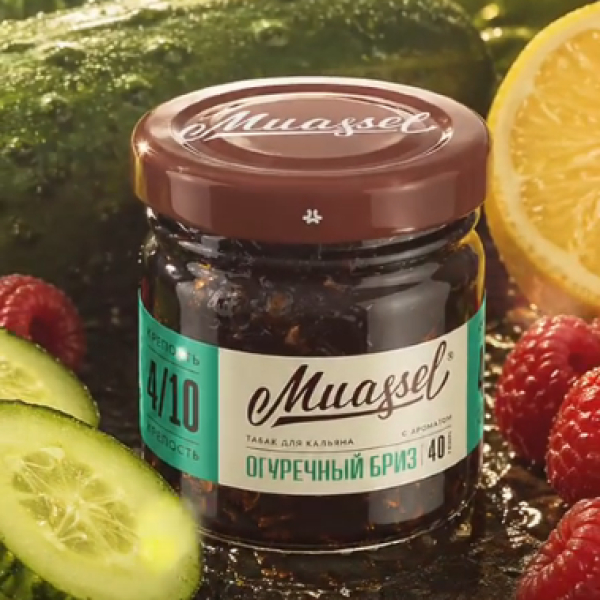 Табак Muassel Medium Огуречный Бриз 40 грамм в Турции