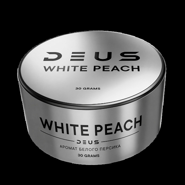 Табак Deus White Peach Белый Персик 30 грамм в Турции