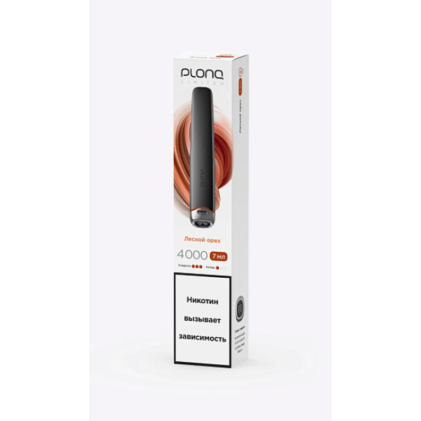 Электронка Plonq Plus Pro Black Лесной Орех 4000 затяжек в Турции