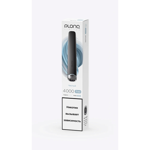 Электронка Plonq Plus Pro Black Чистый 4000 затяжек в Турции
