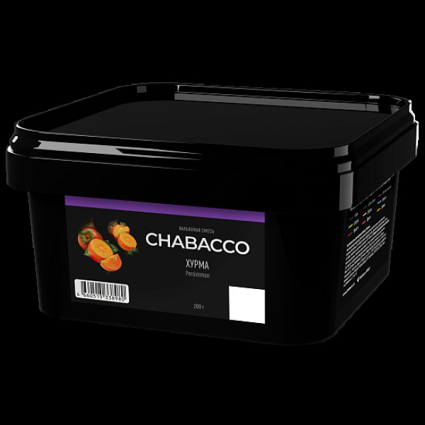 Бестабачная смесь Chabacco Persimmon Хурма Medium 200 грамм в Турции