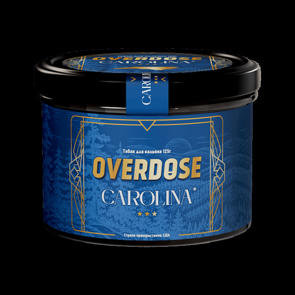 Табак Overdose No Aroma Америка Carolina 125 грамм в Турции
