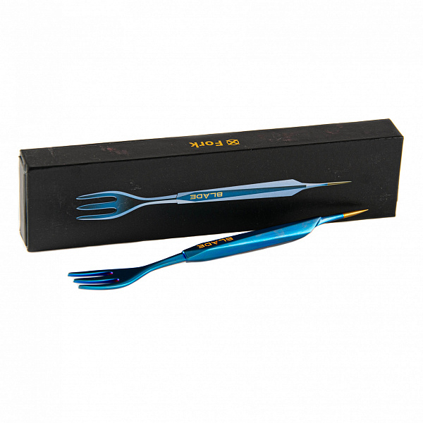 Вилка-шило Blade Hookah Blue Matte в Турции